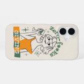 Coque iPhone 16 Zéro F*cks à Donner - Dame de Vin Rétro Sassy (Verso Horizontal)