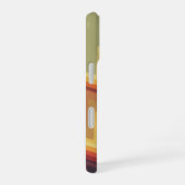 Coque iPhone 16 Zigzag rétro arcade (Côté droit)