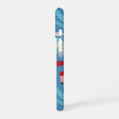 Coque iPhone 16 Zodiaque Bleu Gras (Côté gauche)
