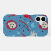 Coque iPhone 16 Zodiaque Bleu Gras (Verso Horizontal)