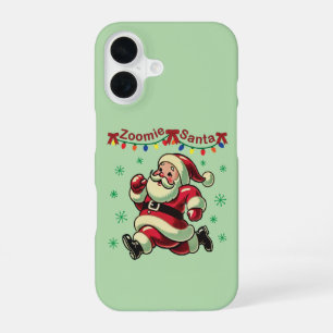 Coque iPhone 16 Zoomie Père Noël Noël