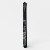 Coque iPhone 5 arbre avec ciel nuageux (Dos/Gauche)