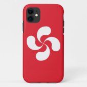 Coque Iphone 5 / Croix Basque "Lauburu" (Dos)