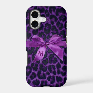 Coque iPhone 5 Impression Léopard Violet Personnal