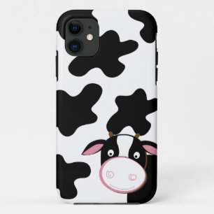 Coque iPhone 5 noir et blanc pour vache laitière