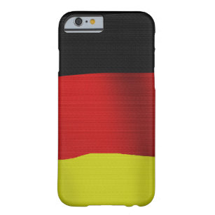Coque iPhone 6 Barely There Allemagne Drapeau de la République démocratique al