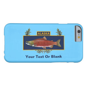 Coque iPhone 6 Barely There Badge du pêcheur de combat de l'Alaska