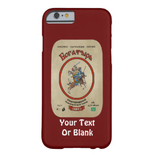 Coque iPhone 6 Barely There Bière russe Bogatyr