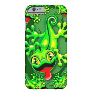 Coque iPhone 6 Barely There Caricature pour bébé Gecko Lizard