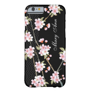 Coque iPhone 6 Barely There Cas élégant de l'iPhone 6 de fleurs de cerisier