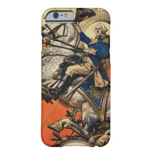 Coque iPhone 6 Barely There George Washington à cheval