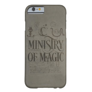 Coque iPhone 6 Barely There Harry Potter Spell   MINISTÈRE DE LA MAGIE