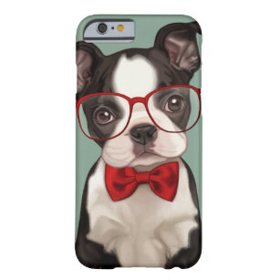Coque iPhone 6 Barely There Hippie Boston Terrier