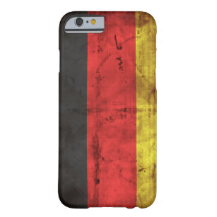 Coque iPhone 6 Barely There Le Deutschland Flagge