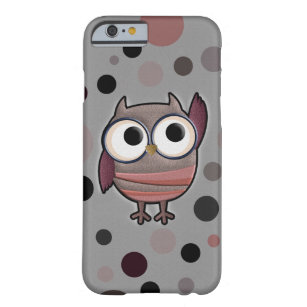 Coque iPhone 6 Barely There Rétro hibou