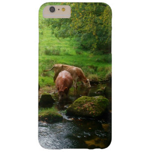 Coque iPhone 6 Plus Barely There Bétail Golitha Falls Rivière Fowey Cornwall Anglet