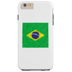 Coque iPhone 6 Plus Tough Dessin de peinture à l'huile du Brésil