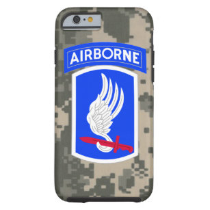 Coque iPhone 6 Tough 173rd Équipe de combat de brigade aéroportée
