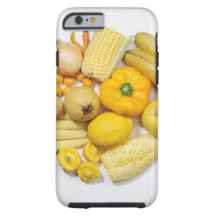 Coque iPhone 6 Tough Une sélection des fruits et des légumes jaunes