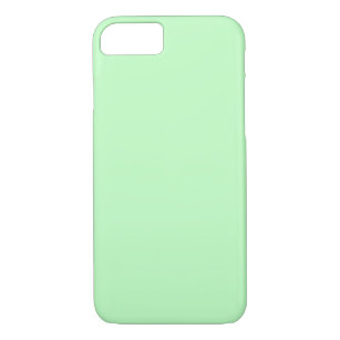 Coque iPhone 7 Arrière - plan de couleur bleu vert pastel