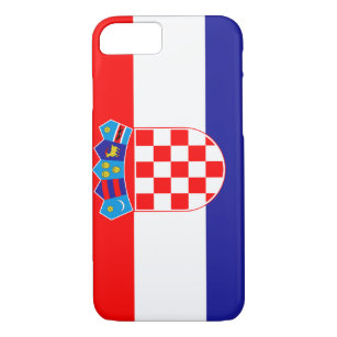 Coque iPhone 7 Drapeau de la Croatie