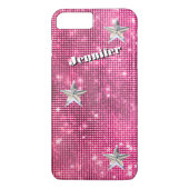 Coque iPhone 7 | Glitz & Glam | Personnalisé (Dos)