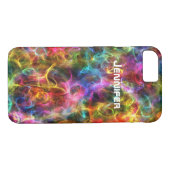 Coque iPhone 7 | Lumières arc-en-ciel | Personnali (Dos (Horizontal))