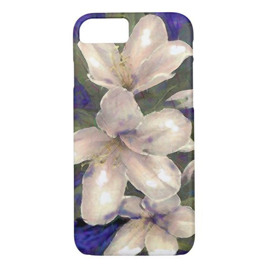 Coque iPhone 7 orchidée (Dos)