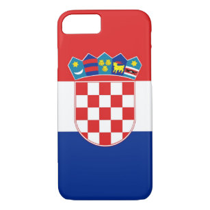 Coque iPhone 8/7 cas de l'iPhone 7 avec le drapeau de la Croatie