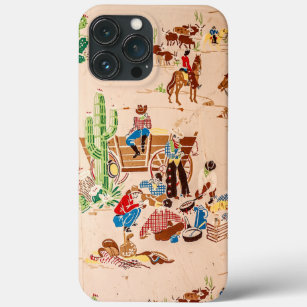 Etui iPhone Case-Mate Cowboys - Papier peint Vintage - Wild West