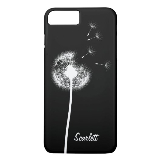 Coque iPhone 8 Plus/7 Plus Dandelion Monogram iPhone 7 Plus Coque (Dos)