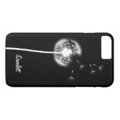 Coque iPhone 8 Plus/7 Plus Dandelion Monogram iPhone 7 Plus Coque (Dos (Horizontal))