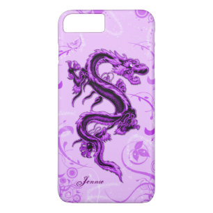 Coque iPhone 8 Plus/7 Plus Purple Dragon Custom iPhone 7 Plus Coque