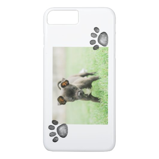 Coque iphone 8Plus/7Plus de photo d'animal (Dos)