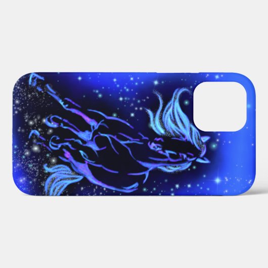 Coque iphone à cheval (Verso (horizontal))