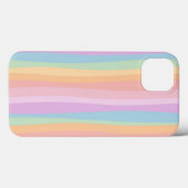 Coque iphone à fond arc-en-ciel (Verso (horizontal))
