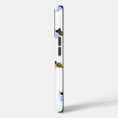 Coque iPhone à motif d'abeille mignonne – Minimali (Verso / Gauche)