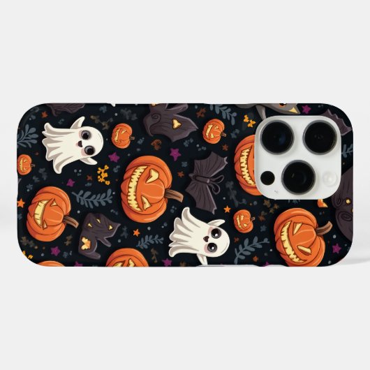 Coque iphone à motifs Halloween (Verso (horizontal))