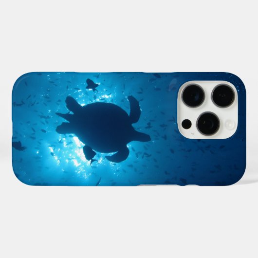 Coque iphone à rayons d'aigle tacheté (Verso (horizontal))