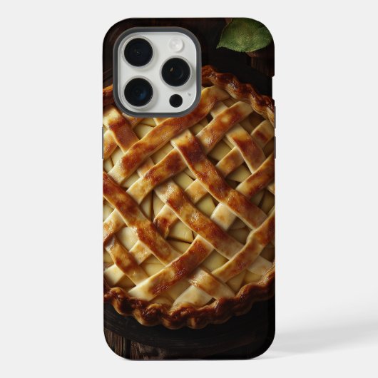 Coque iphone à tarte Apple - Protection douce et é (Verso)