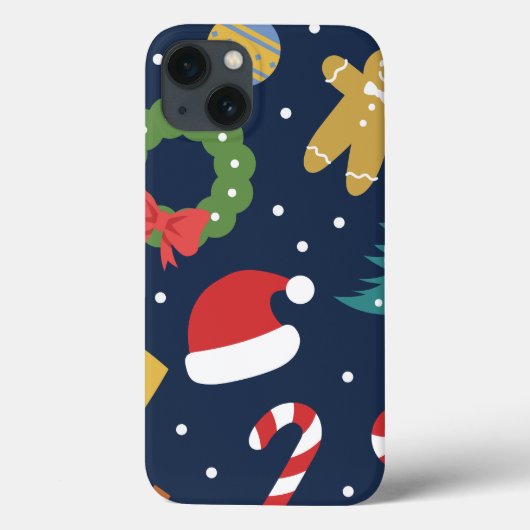 Coque iphone à thème Noël (Verso)