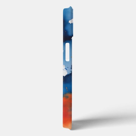 Coque iphone Abstrait d'aquarelle en gras (Verso / Droite)