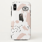 Coque iphone abstrait d'oeil (Dos)
