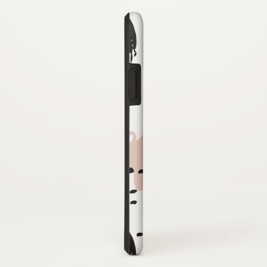 Coque iphone abstrait d'oeil (Dos/Droite)