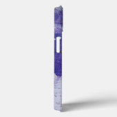 Coque iphone Abstrait pourpre à Moon Mountain (Verso / Droite)