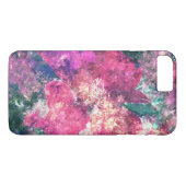 Coque iphone Abstrait rose (Dos (Horizontal))