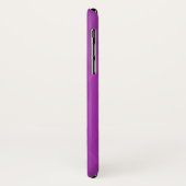 Coque iphone abstrait violet électrique (Dos/Gauche)