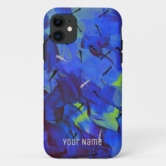 coque iphone acrylique Abstrait (Dos)