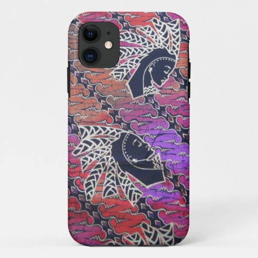 Coque iphone africain de princesse (Dos)
