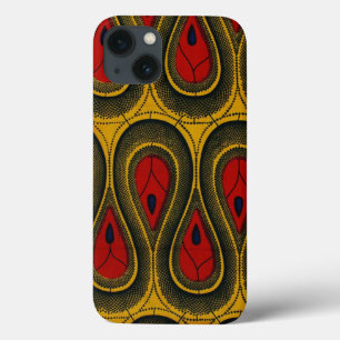 Coque iphone africain de tissu